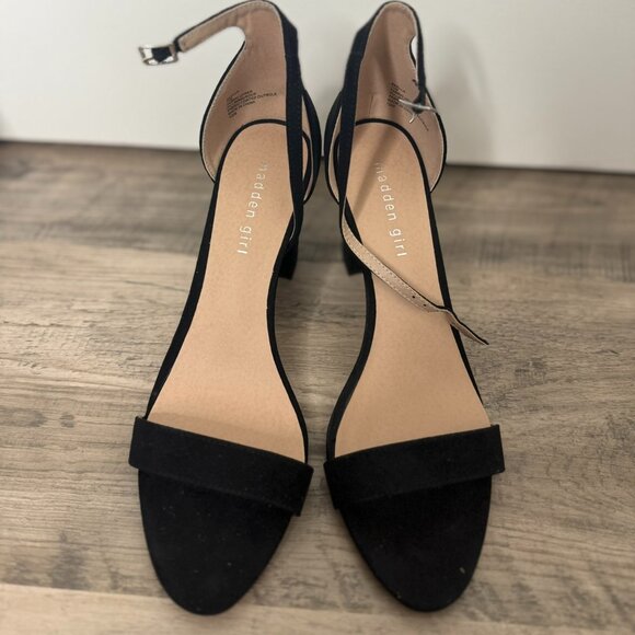 NWT Black Block Heel Sandals - Picture 1 of 5